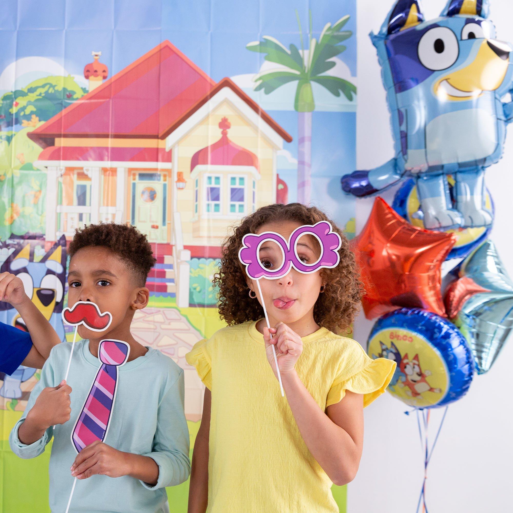 Bluey Foil Balloon Bouquet, 5pc